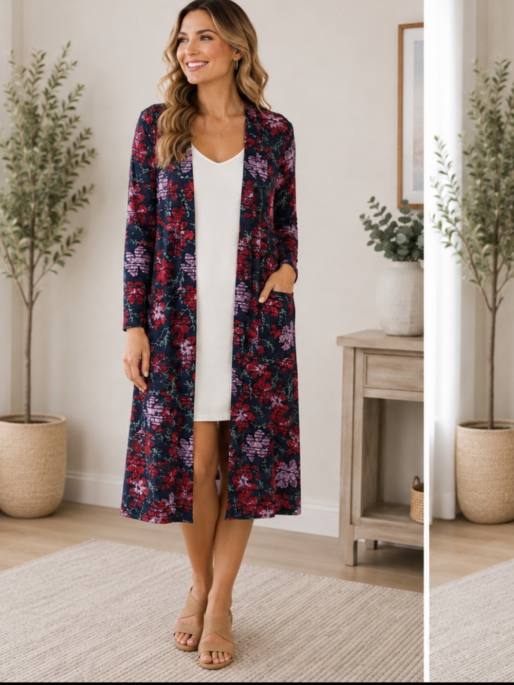 Lularoe Sarah Floral NWT Small